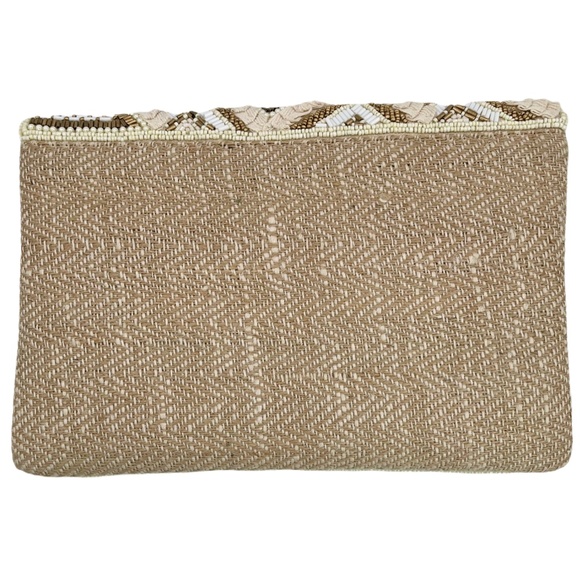 🔥NEW! Beautiful Handmade Clutch with Pearls🐚✨ - Picture 4 of 5